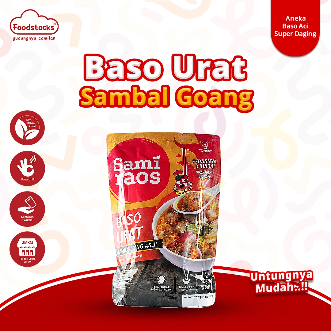 Sami Raos Baso Urat Sambal Goang