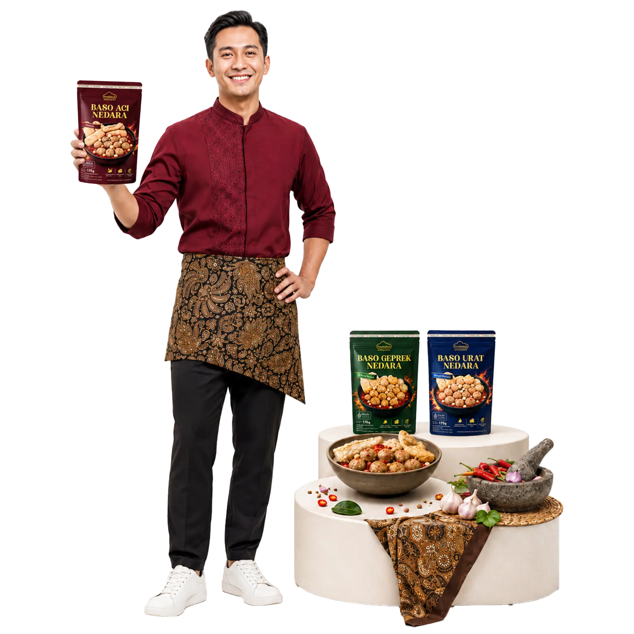 Rasa Nusantara dari brand in-house Foodstocks, Nedara.