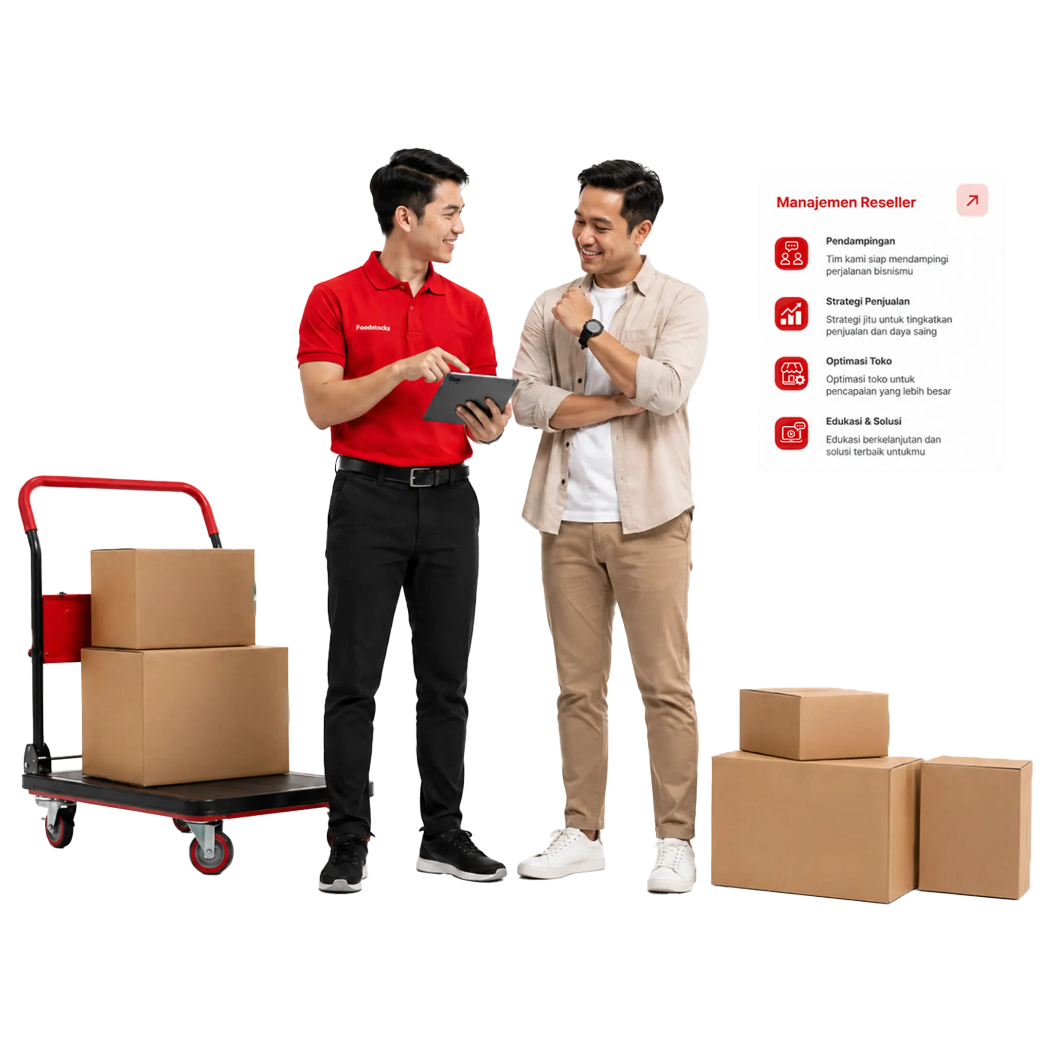 Manajemen Reseller Foodstocks